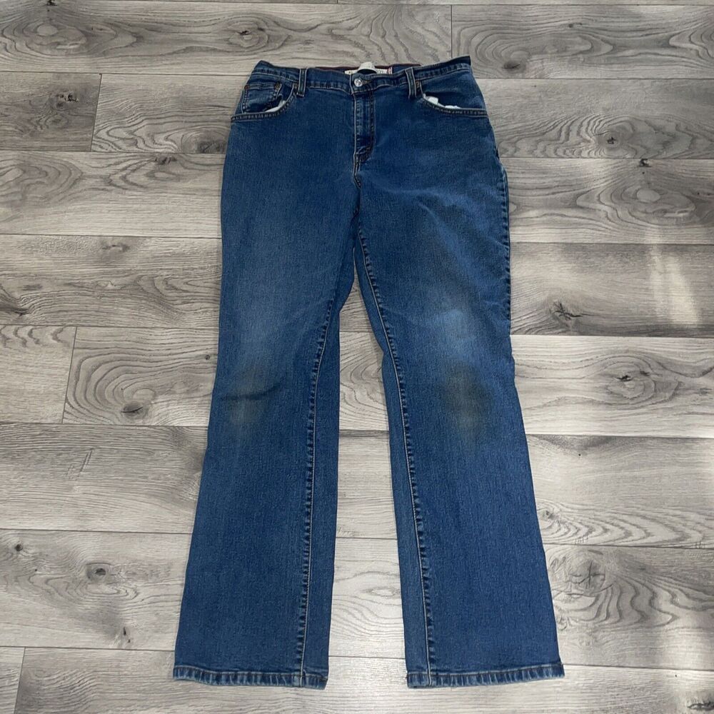 Levis 330 Classic Relaxed Boot Cut Size 12M Juniors Stretch 26”/30”